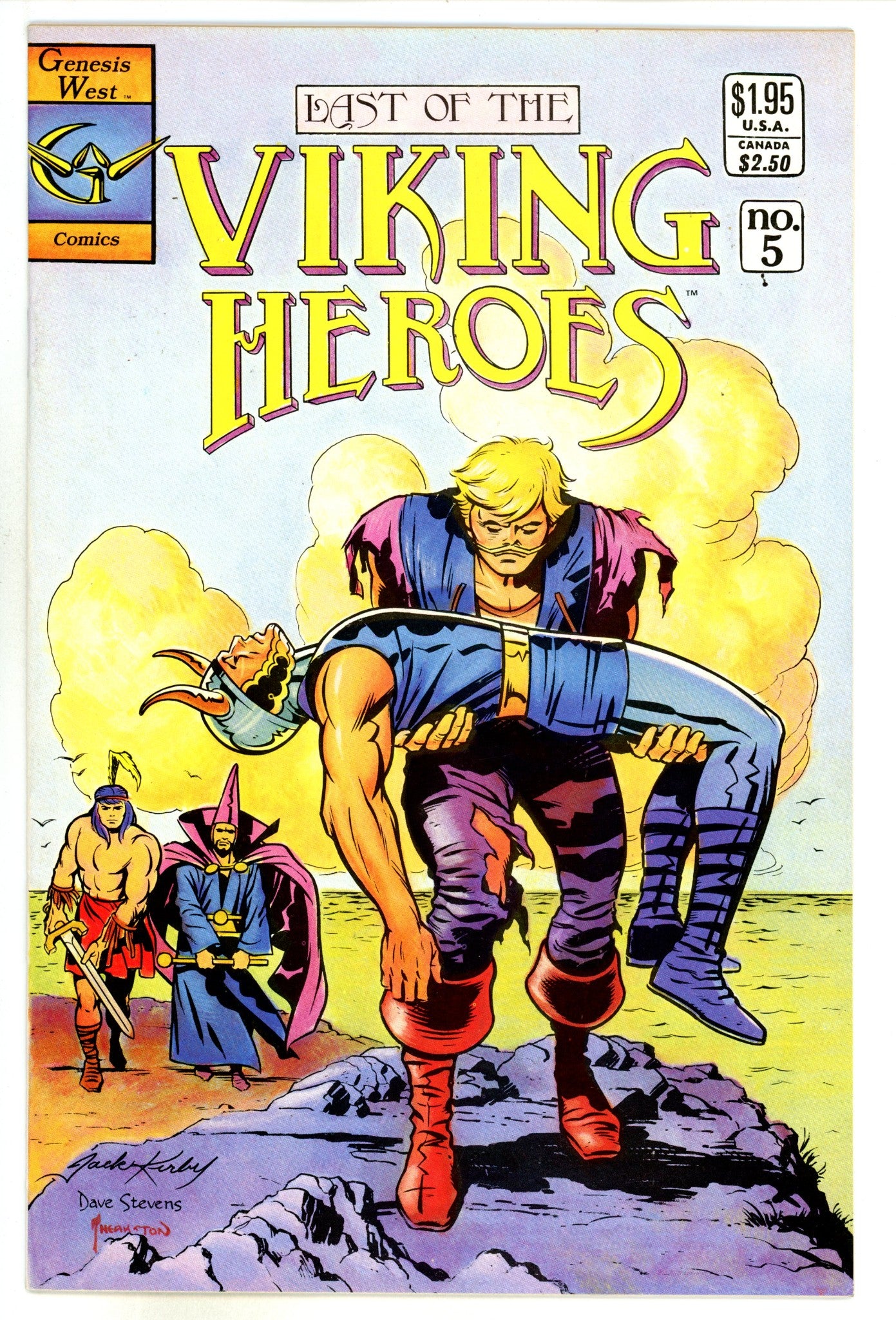 The Last of the Viking Heroes  5  VF- (7.5)  (1988)  