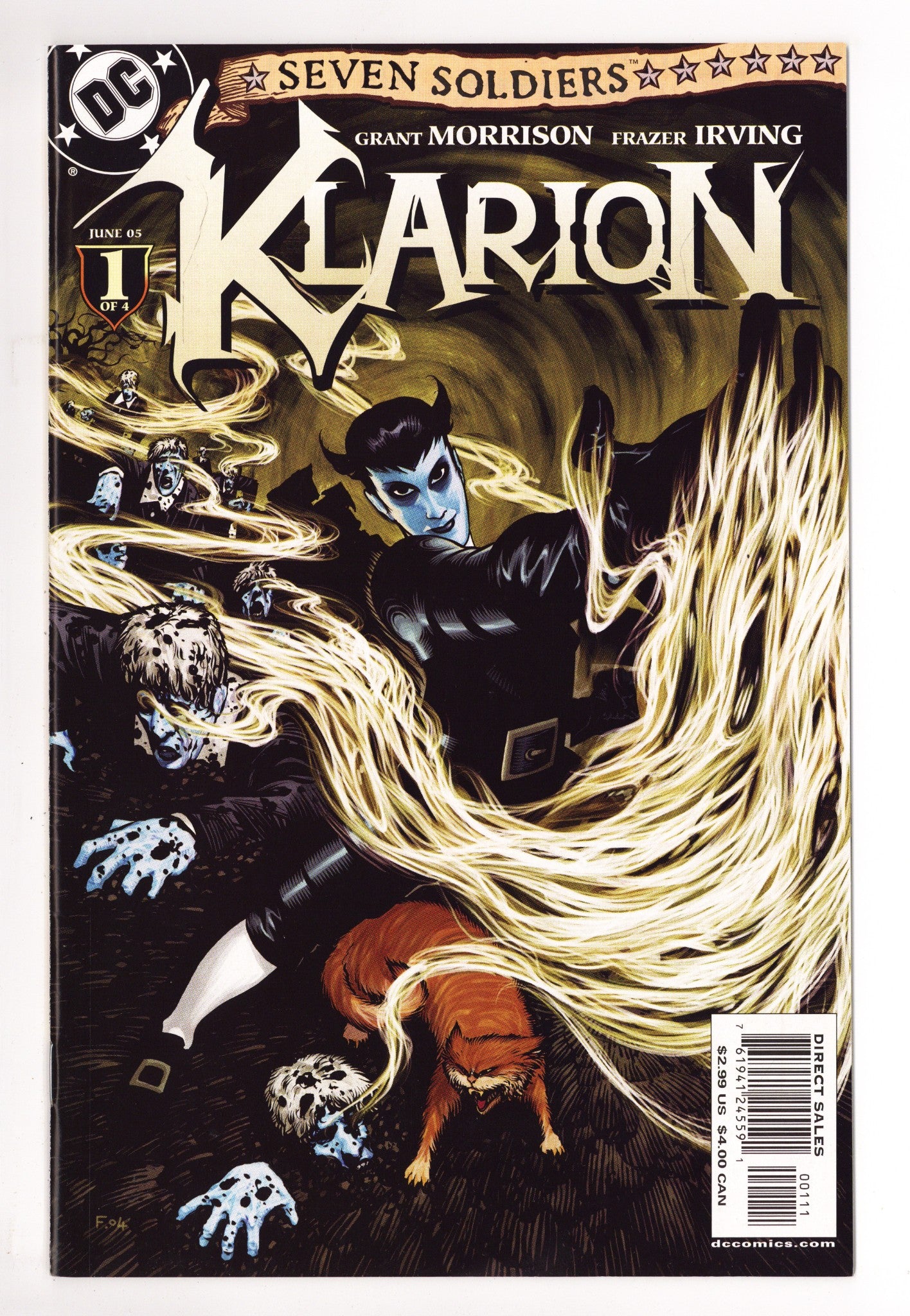 Seven Soldiers: Klarion the Witch Boy 1 Mid Grade (2005) 