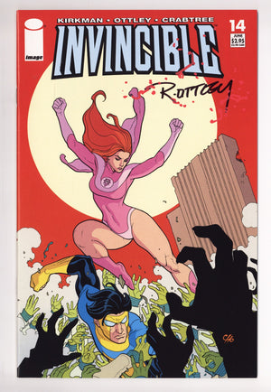 Invincible 14 VF/NM (9.0) (2004) Signed x1 Cover Ryan Ottley