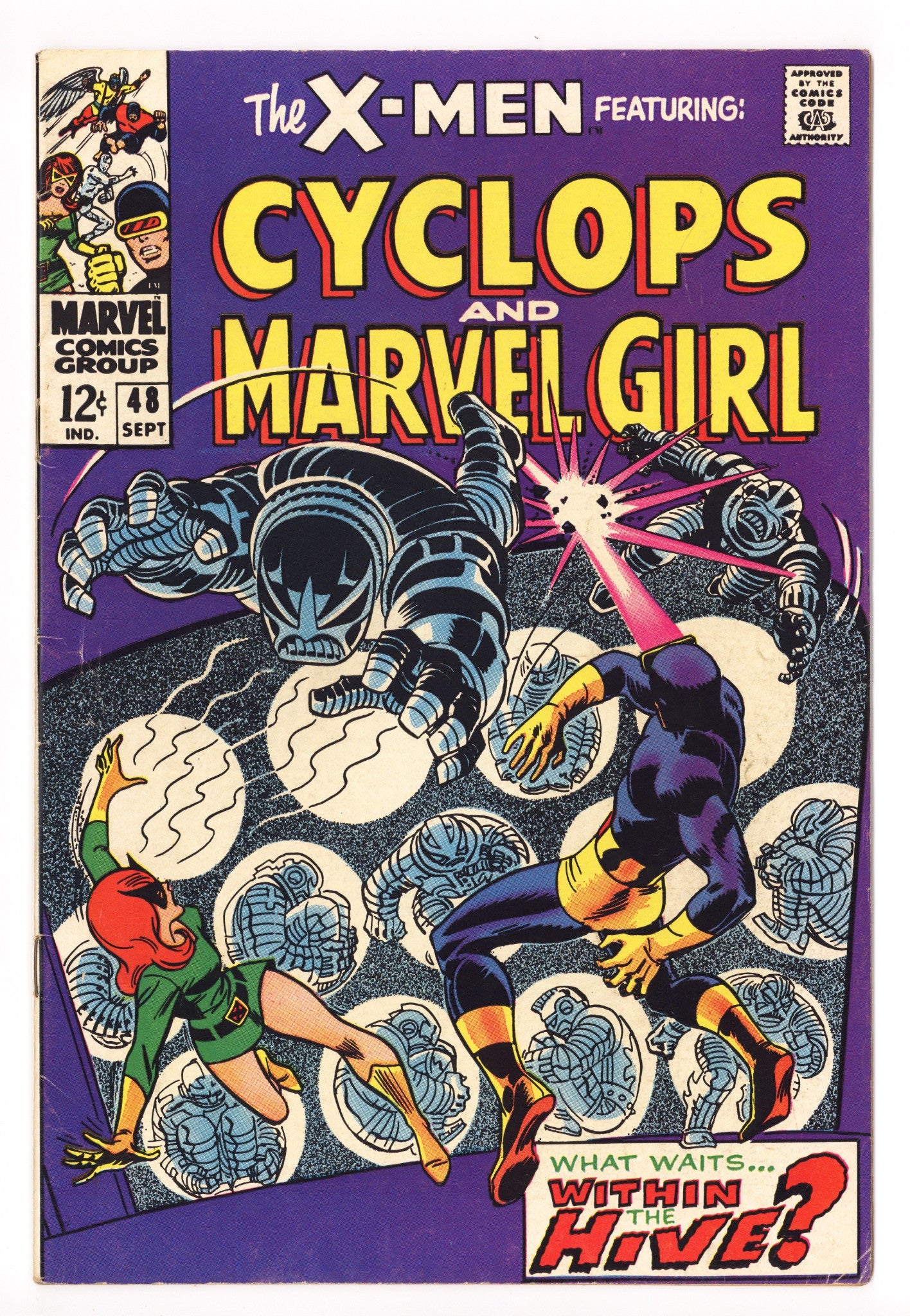 The X-Men Vol 1 48 FN (6.0) (1968) 