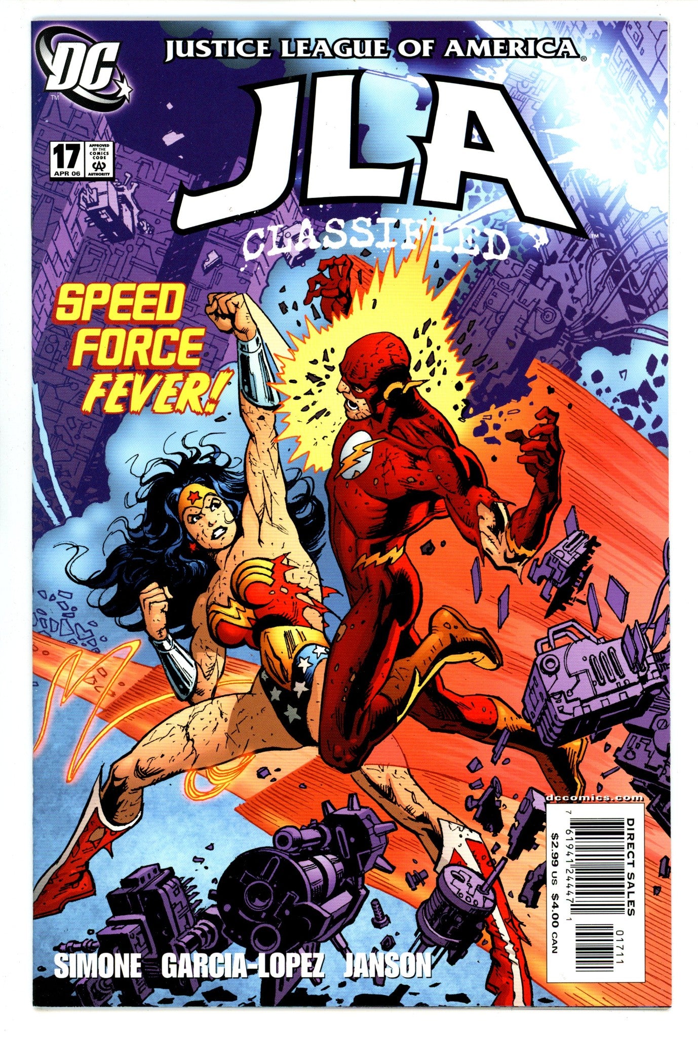 JLA: Classified  17  High Grade  (2006)   