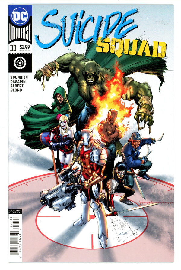 Suicide Squad Vol 4 33 High Grade (2018) Portacio Variant