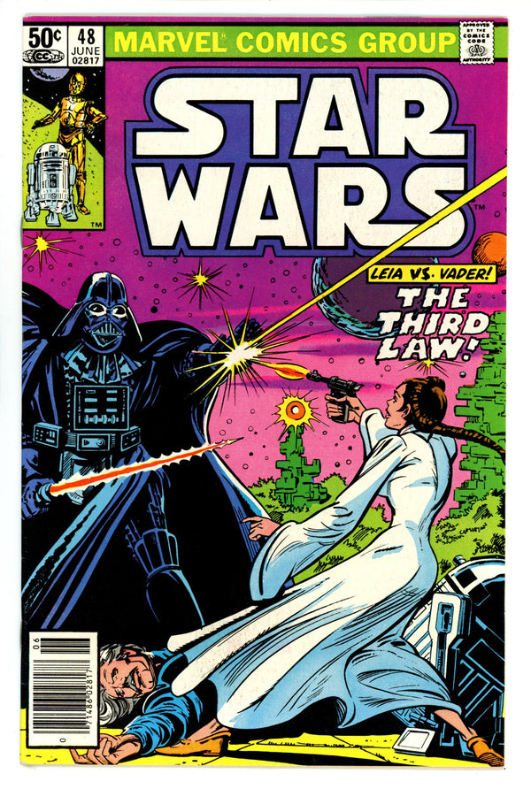 Star Wars Vol 1 48 VF- (7.5) (1981) Newsstand