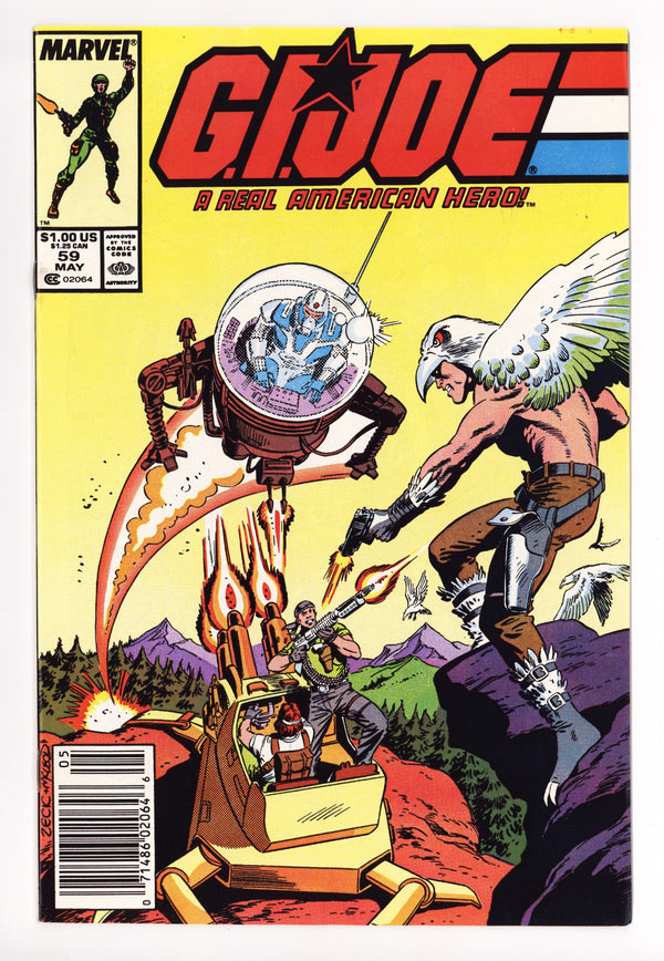 G.I. Joe, A Real American Hero 59 High Grade (1987) Newsstand