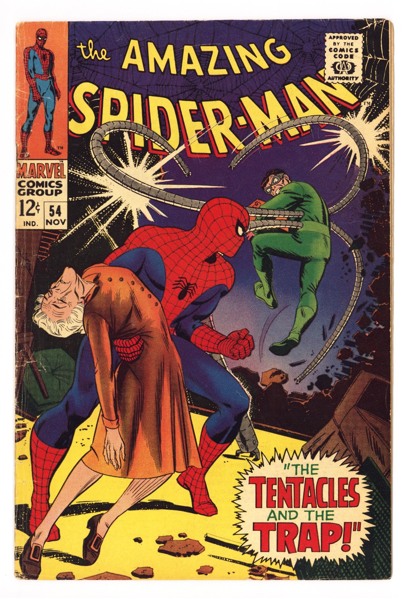 The Amazing Spider-Man Vol 1 54 VG+ (4.5) (1967) 