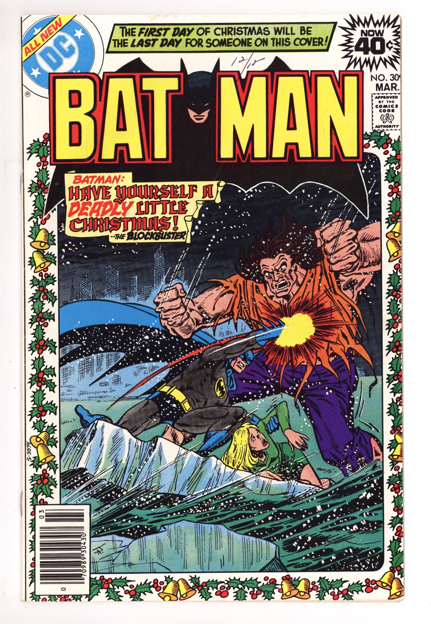 Batman Vol 1 309 VG/FN (5.0) (1979) 