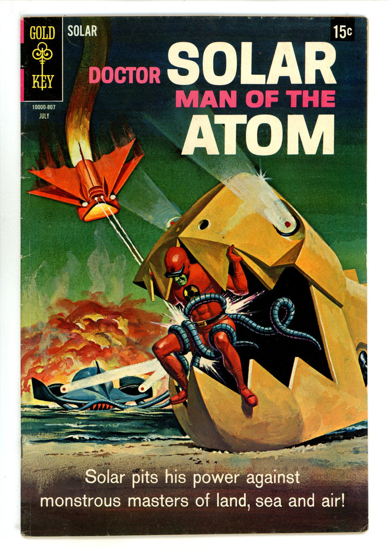 Doctor Solar, Man of the Atom 24 FN (6.0) 15¬¢ Variant (1968) 