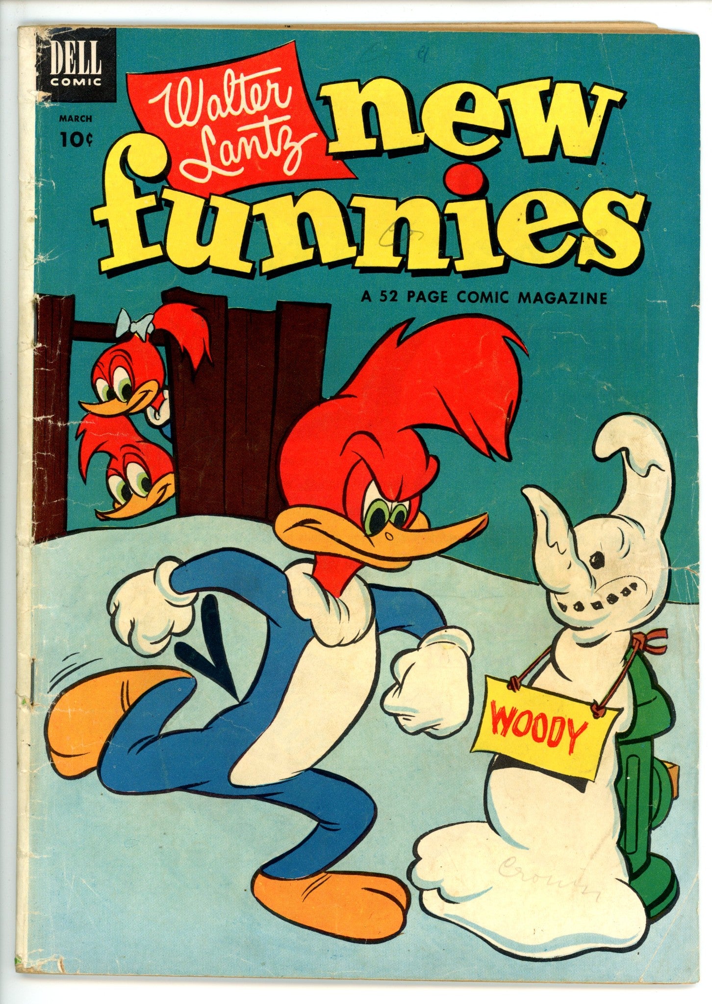 Walter Lantz New Funnies 193 GD/VG (1953)