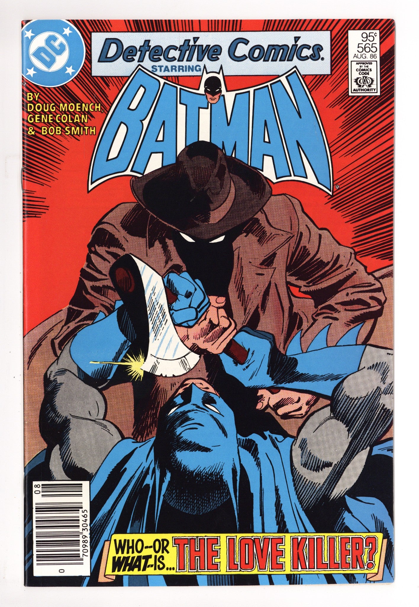 Detective Comics Vol 1 565 VF/NM (9.0) (1986) Canadian Price Variant 