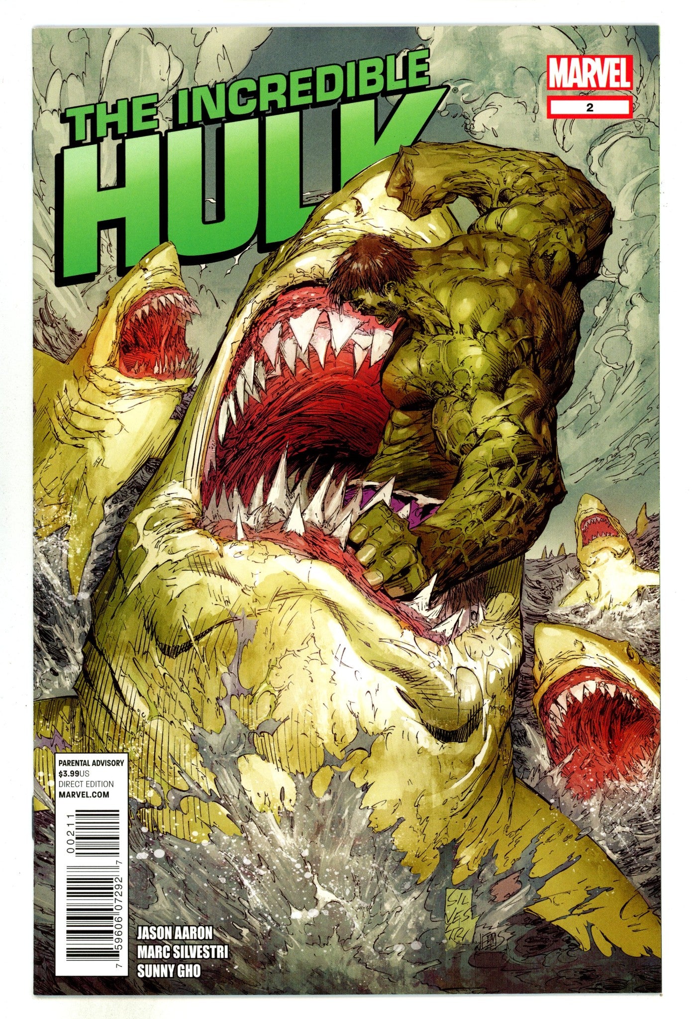 The Incredible Hulk Vol 3 2 High Grade (2012) 