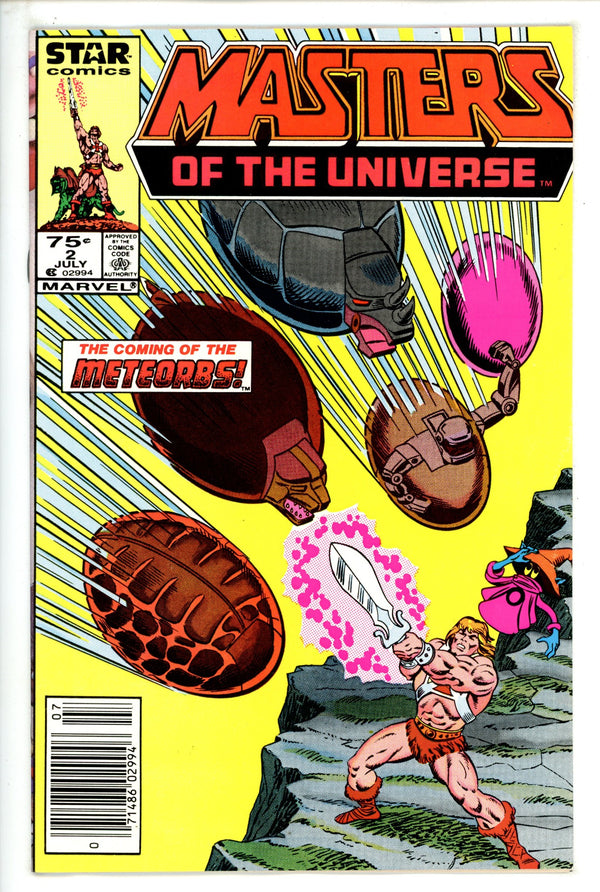 Masters of the Universe 2 NM- (9.2) (1986) Newsstand