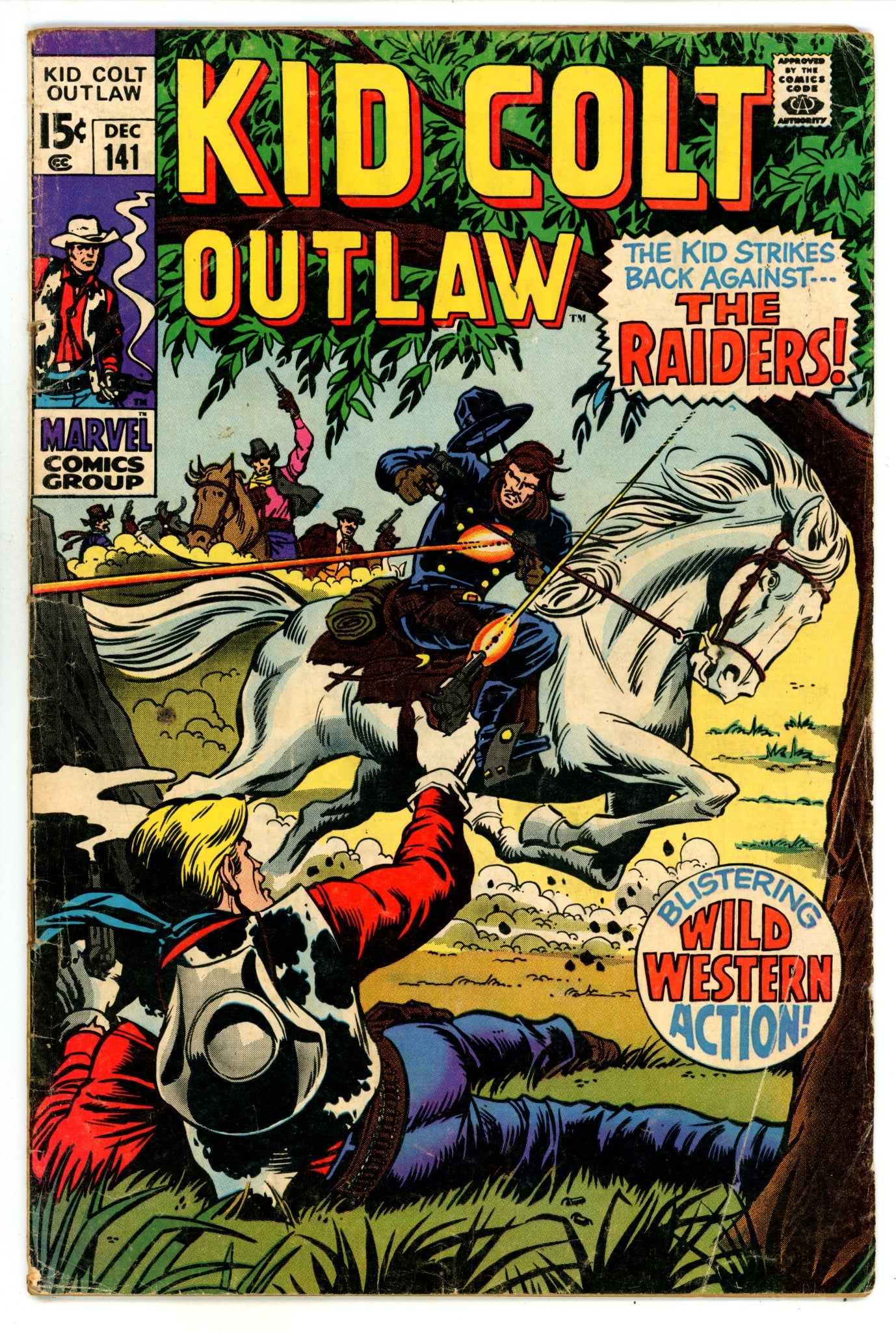 Kid Colt Outlaw 141 VG (4.0) (1969) 