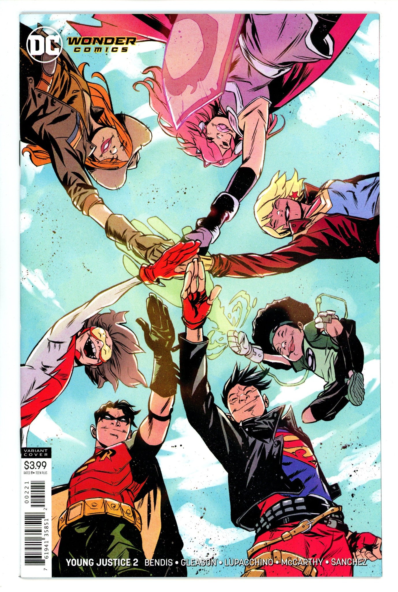 Young Justice Vol 3 2 High Grade (2019) Greene Variant 