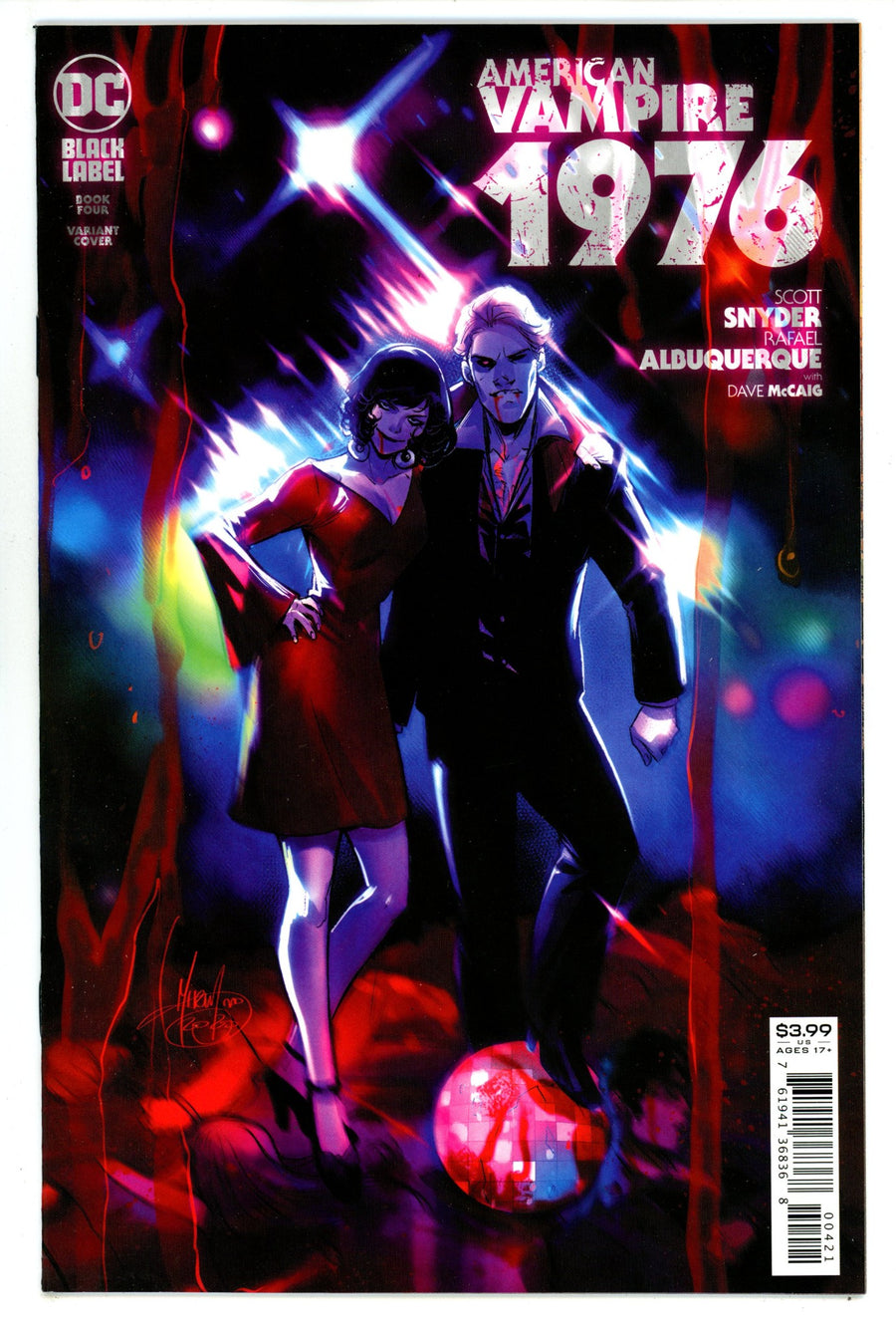 American Vampire 1976 4 High Grade (2021) Andolfo Variant 