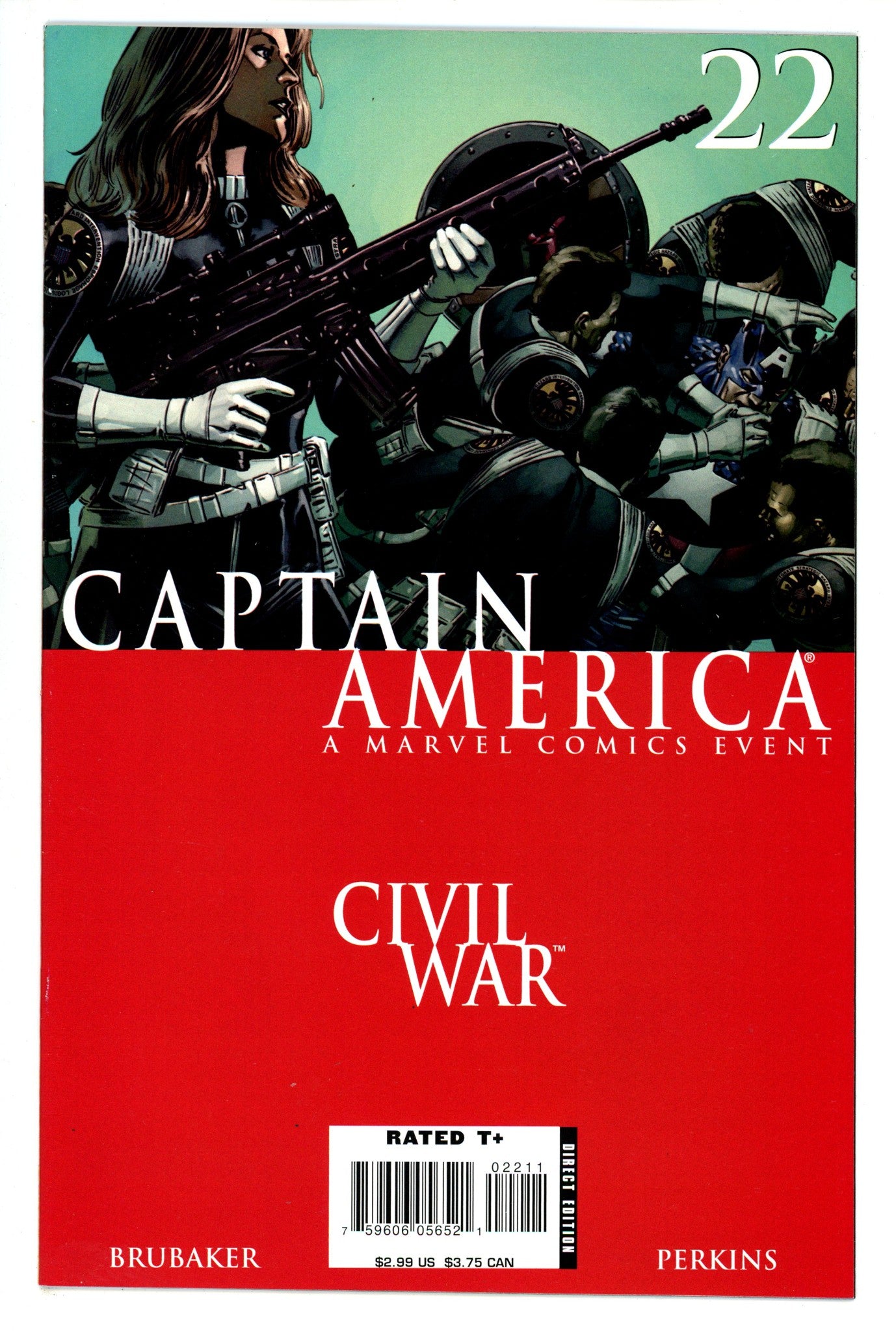 Captain America Vol 5 22 High Grade (2006) 