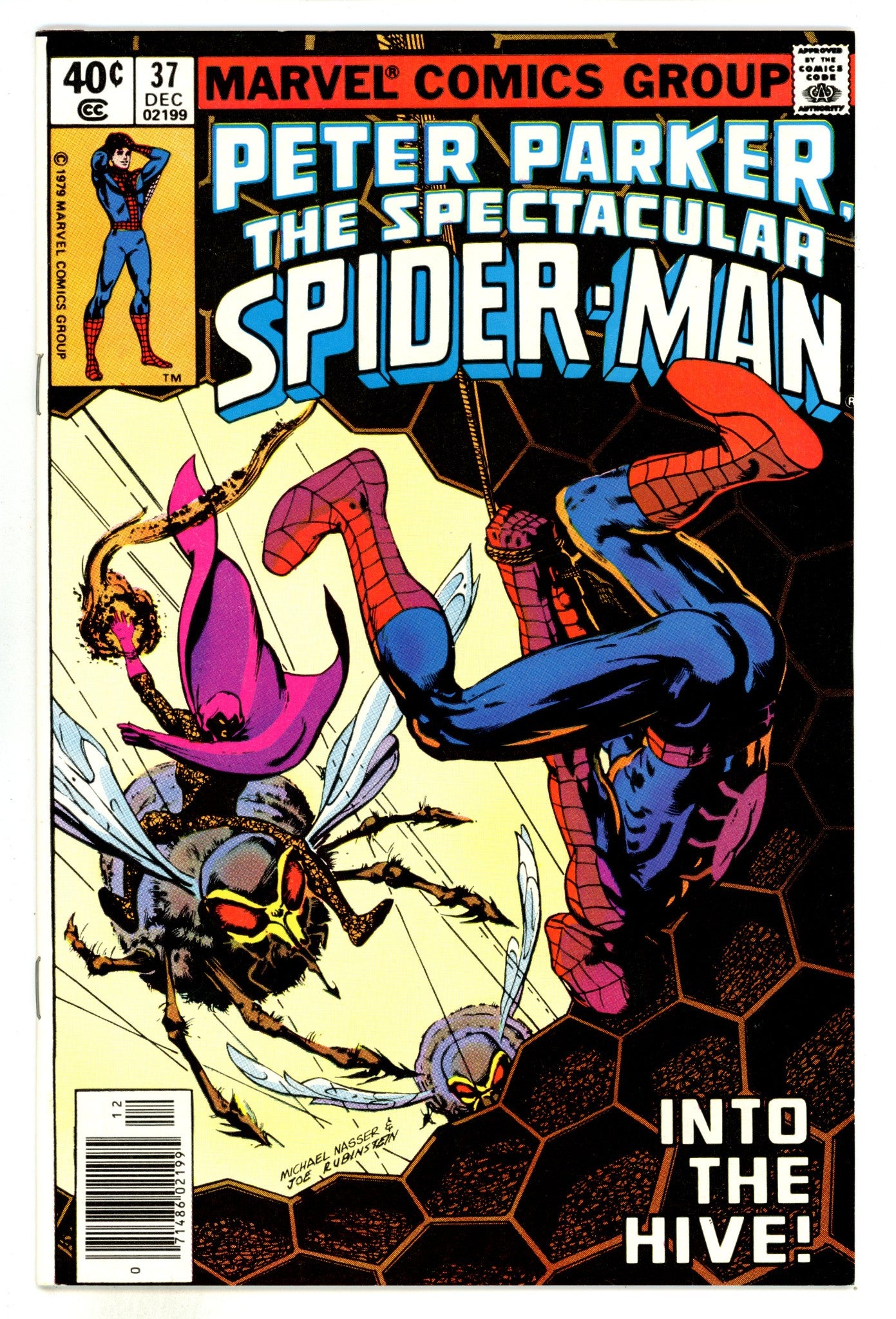 The Spectacular Spider-Man Vol 1 37  VF+ (8.5)  (1979)  Newsstand  