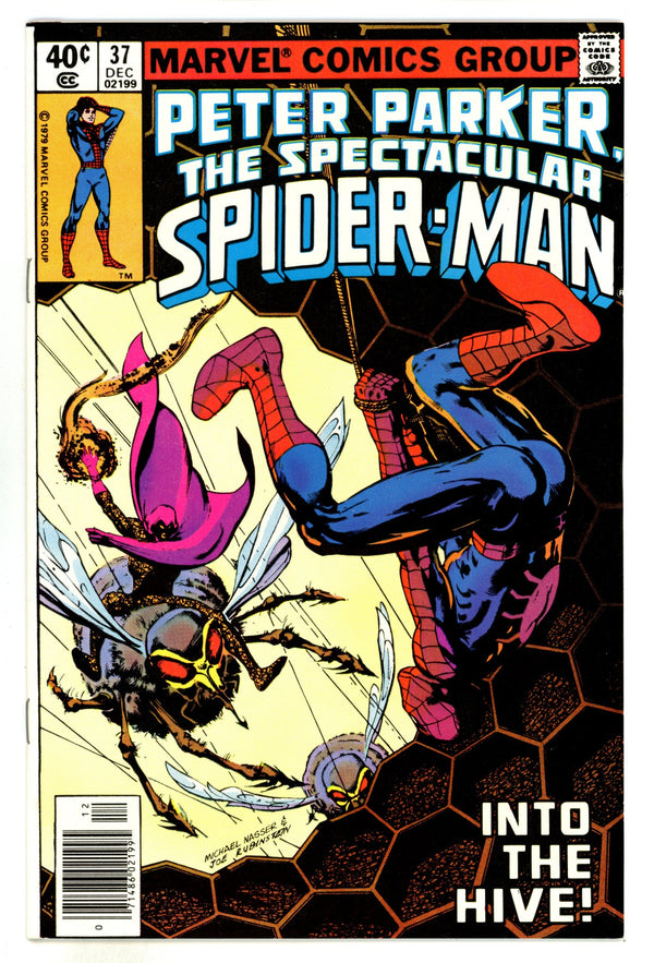 The Spectacular Spider-Man Vol 1 37 VF+ (8.5) (1979) Newsstand