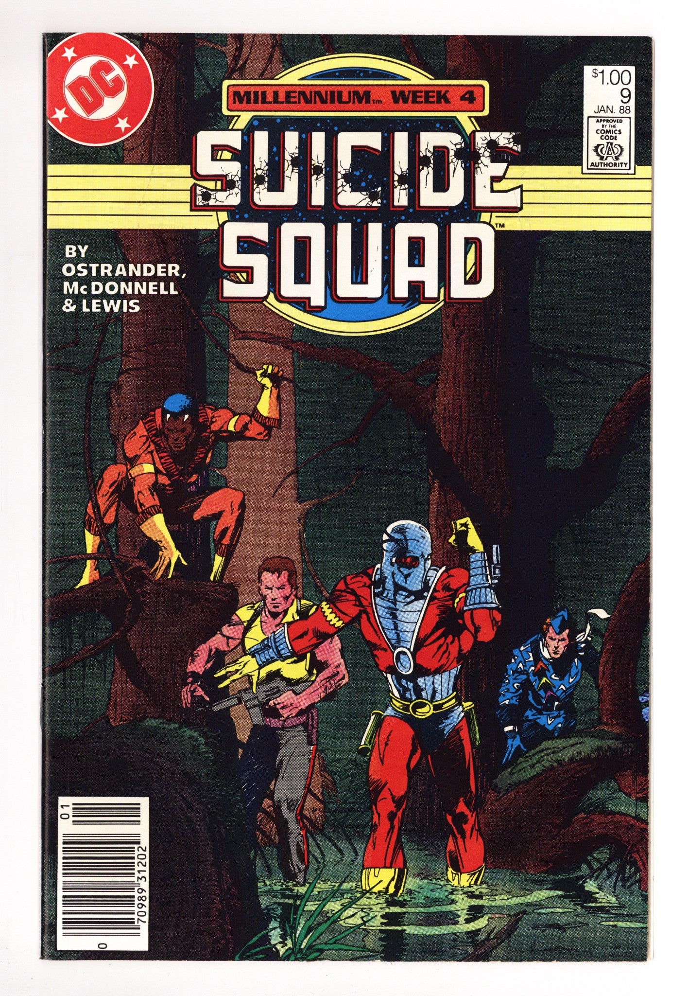 Suicide Squad Vol 1 9 NM- (9.2) (1988) Canadian Price Variant 