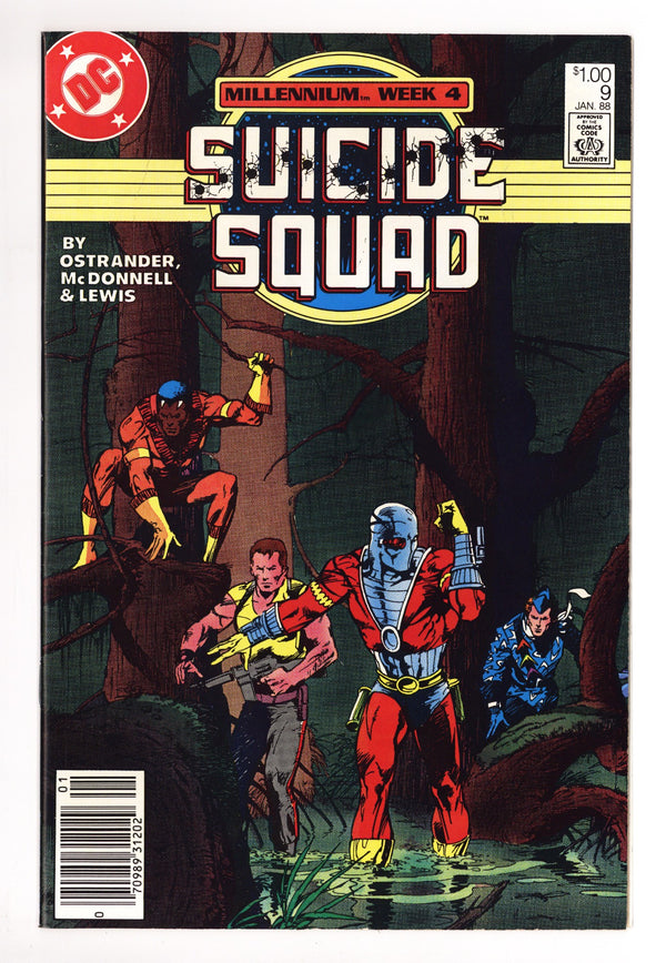 Suicide Squad Vol 1 9 NM- (9.2) (1988) Canadian Price Variant