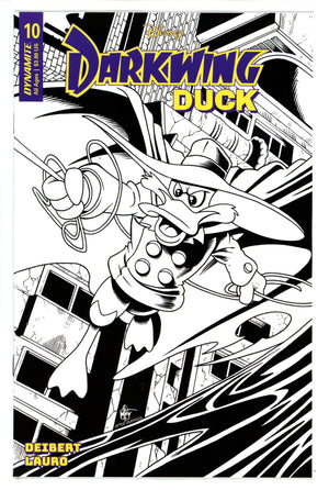 Darkwing Duck 10 Haeser B&W Incentive Variant (2023)