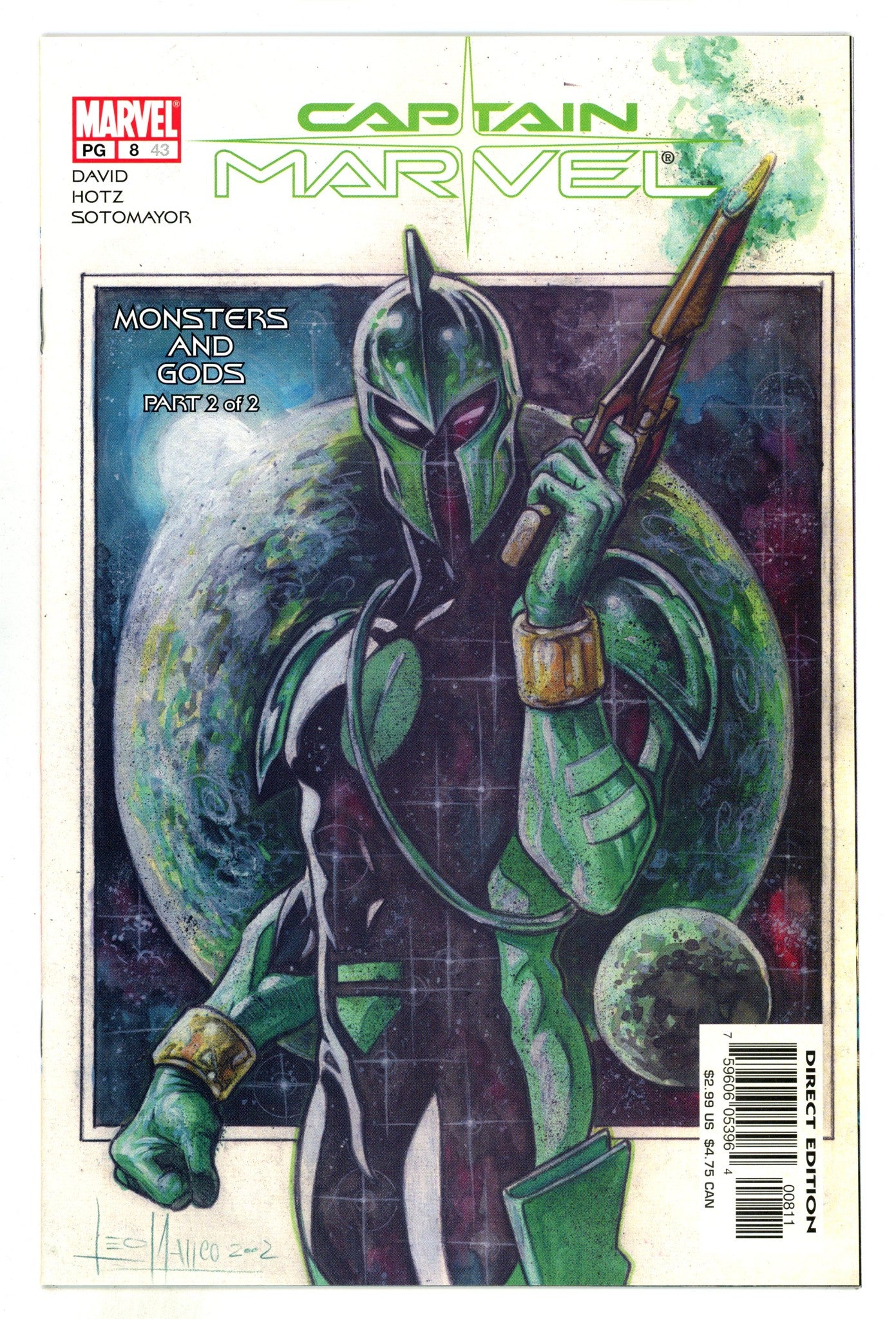 Captain Marvel Vol 6 8 (43) High Grade (2003) 