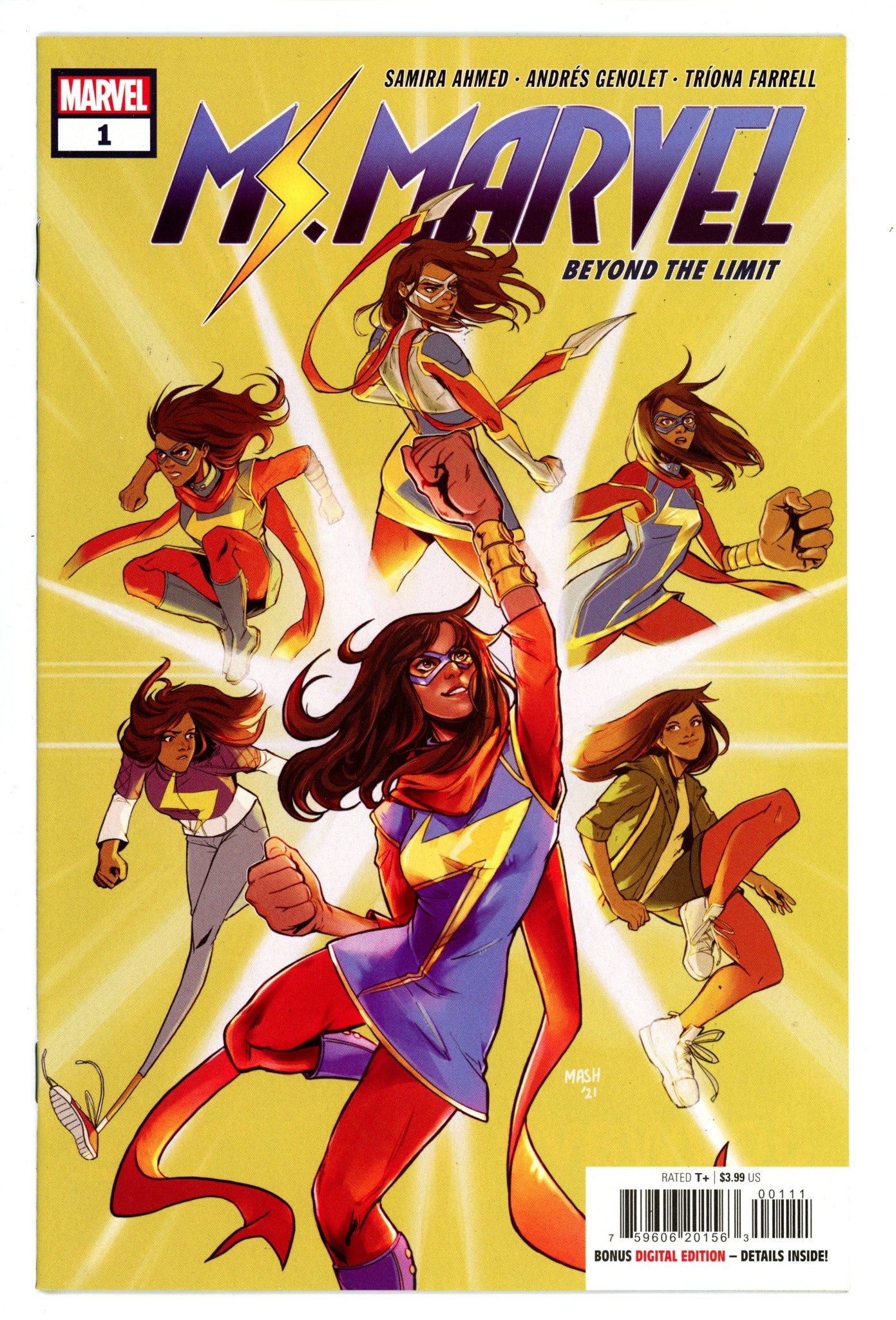 Ms. Marvel: Beyond the Limit 1 High Grade (2022) 