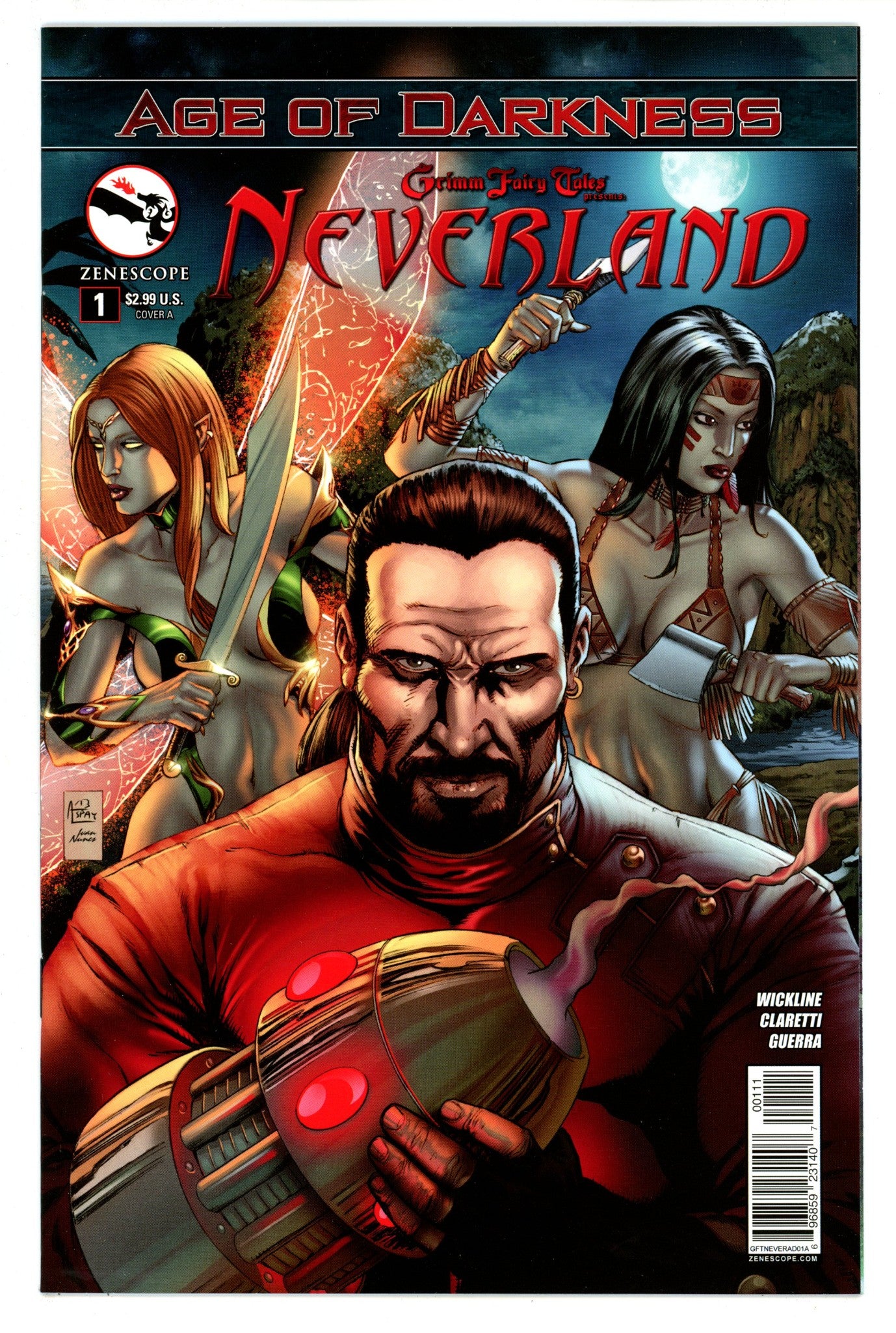 Grimm Fairy Tales Presents Neverland: Age of Darkness 1 High Grade (2014) 