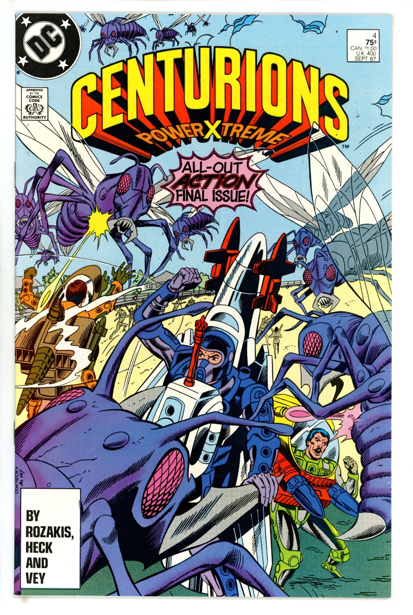 Centurions 4 VF/NM (1987)
