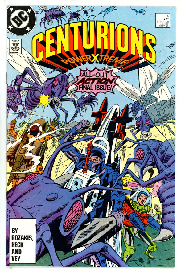Centurions 4 VF/NM (1987)