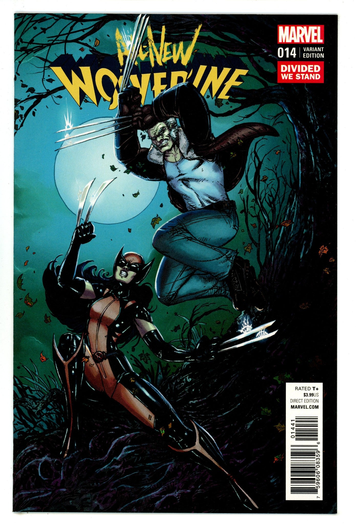 All-New Wolverine 14 NM- (9.2) (2017) Chin Variant 