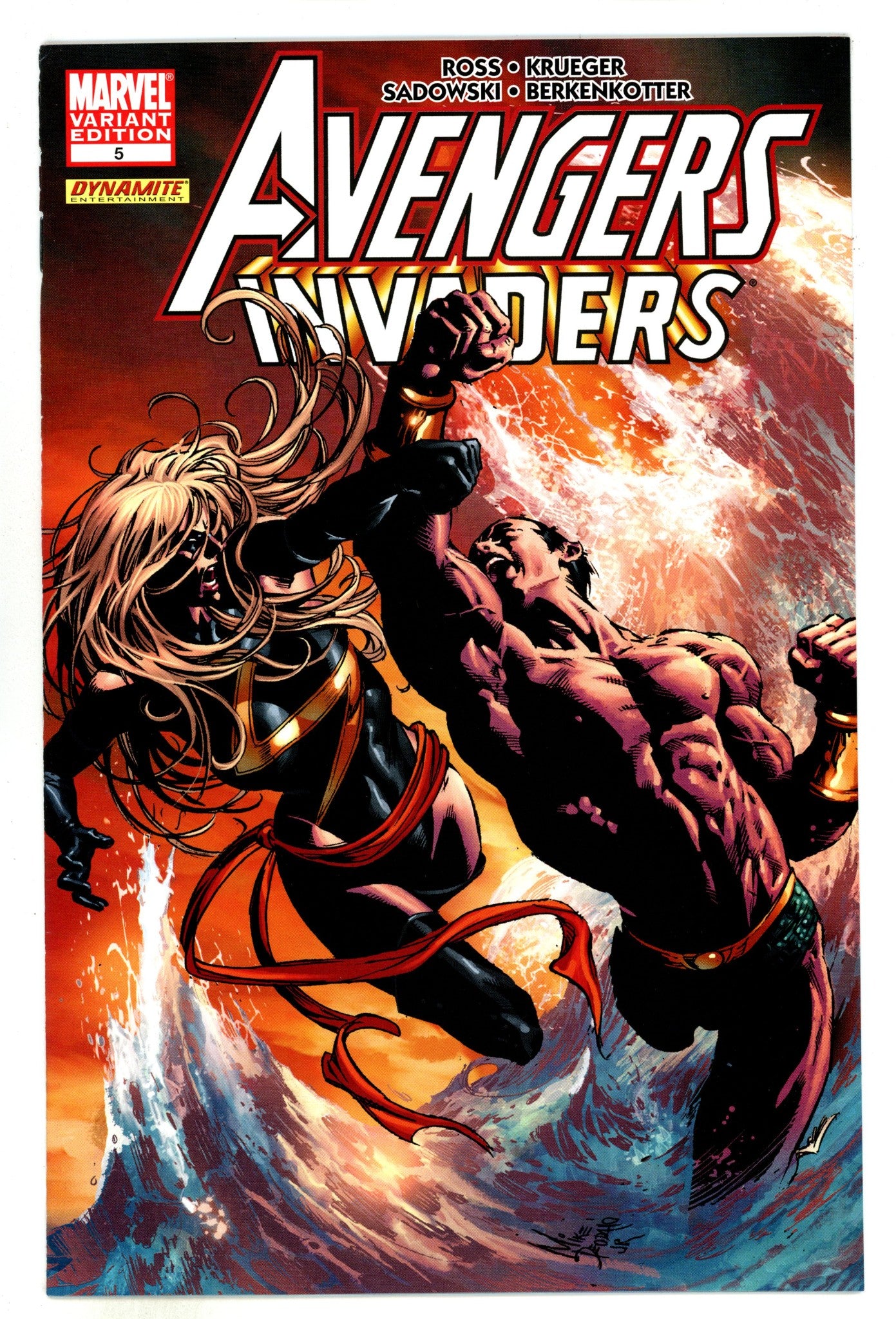Avengers/Invaders 5 High Grade (2008) Deodato Variant 