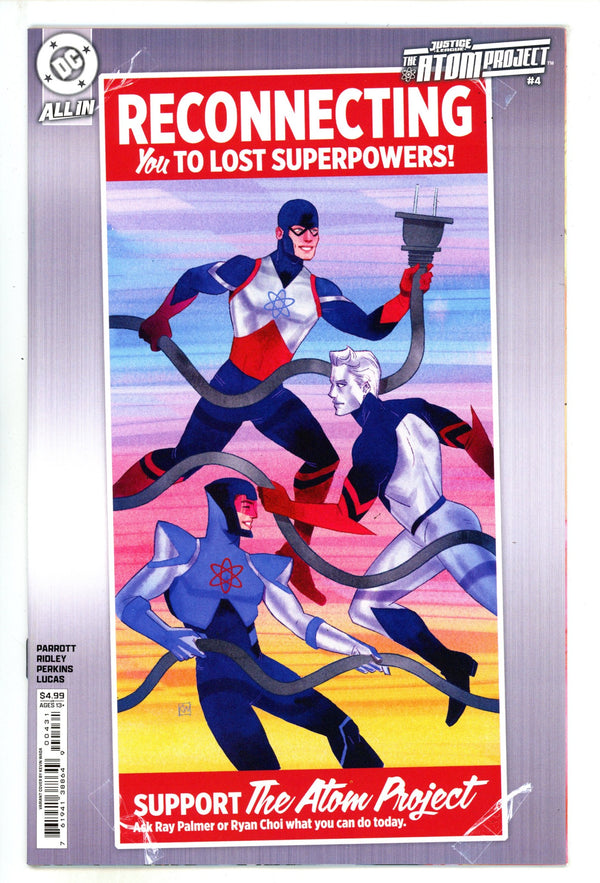 Justice League The Atom Project 4 Wada Variant (2025)