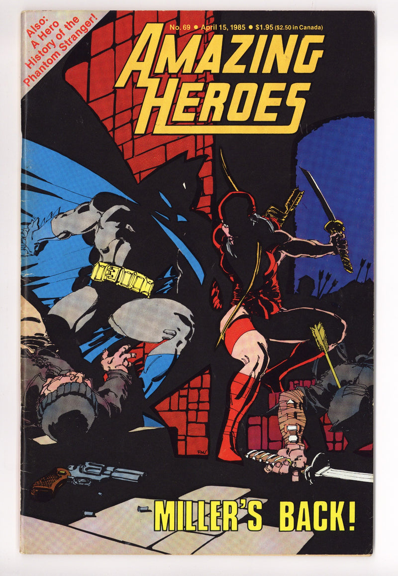 Amazing Heroes 69 VG (4.0) (1985) 