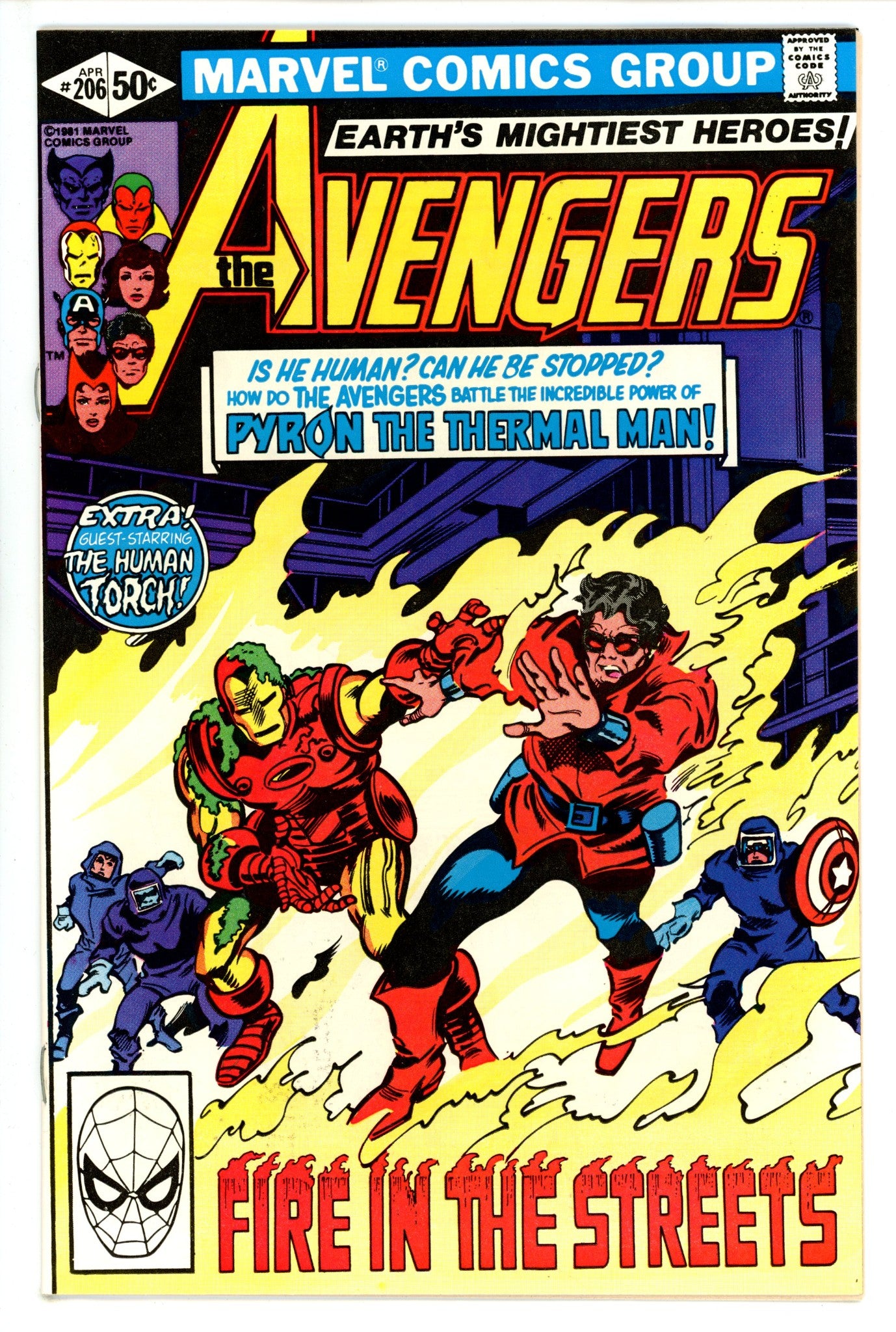 The Avengers Vol 1 206 (1981)