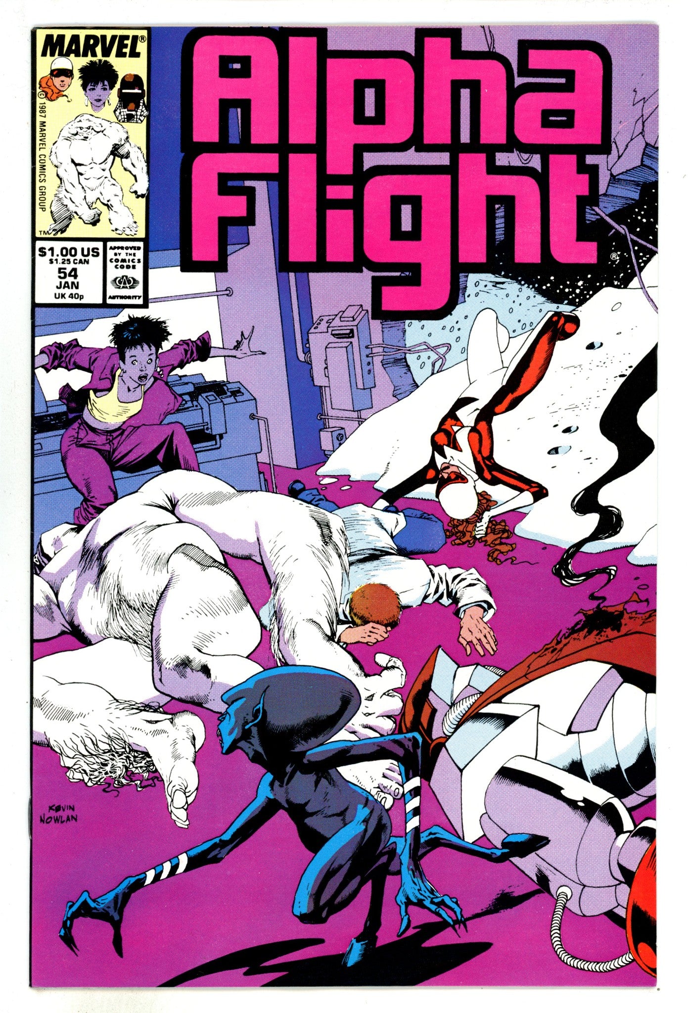 Alpha Flight Vol 1 54 High Grade (1988) 