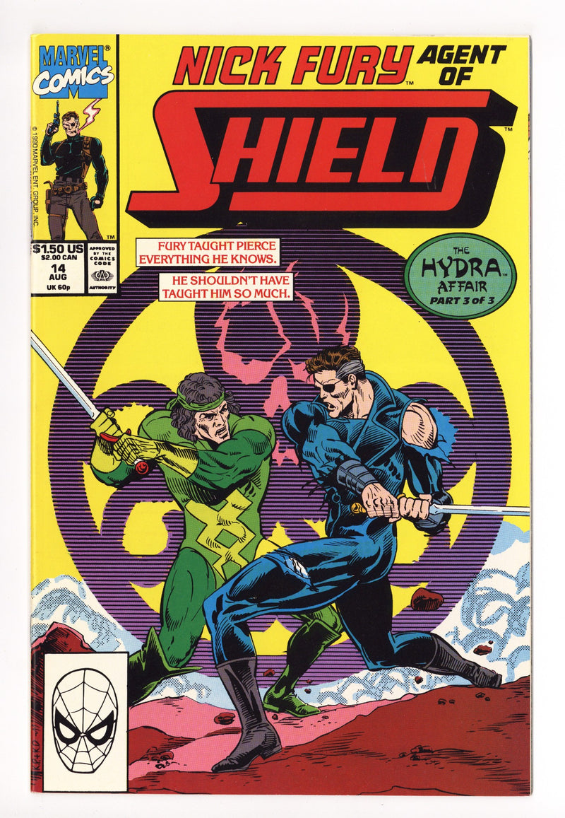 Nick Fury, Agent of S.H.I.E.L.D. Vol 4 14 High Grade (1990) 