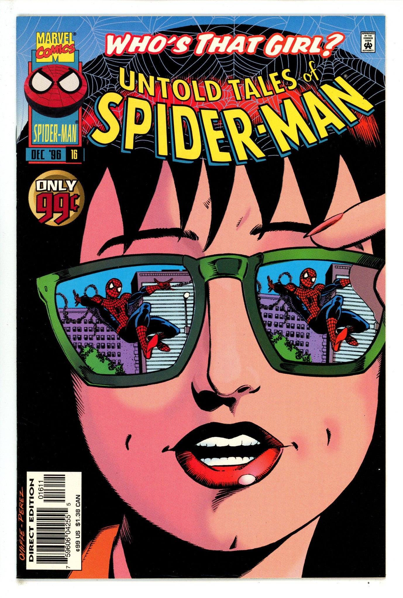 Untold Tales of Spider-Man 16 High Grade (1996) 