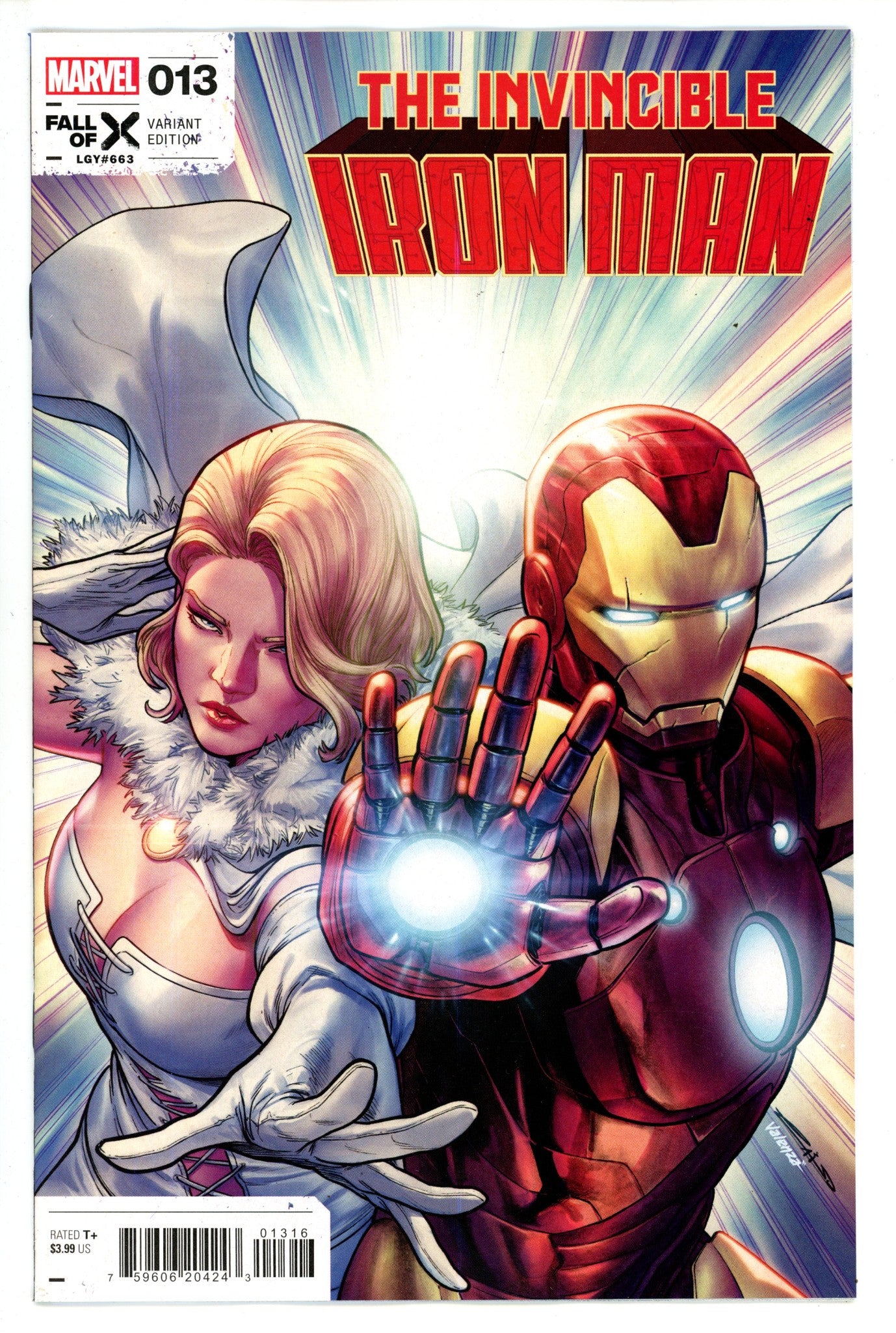 Invincible Iron Man Vol 4 13 Laiso Incentive Variant NM- (2023)