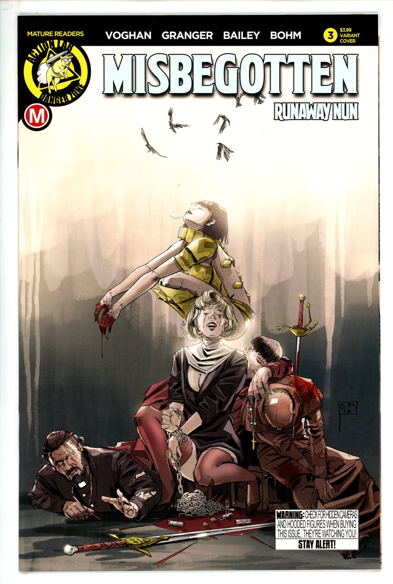 Misbegotten Runaway Nun 3 High Grade (2017) Bailey Variant 