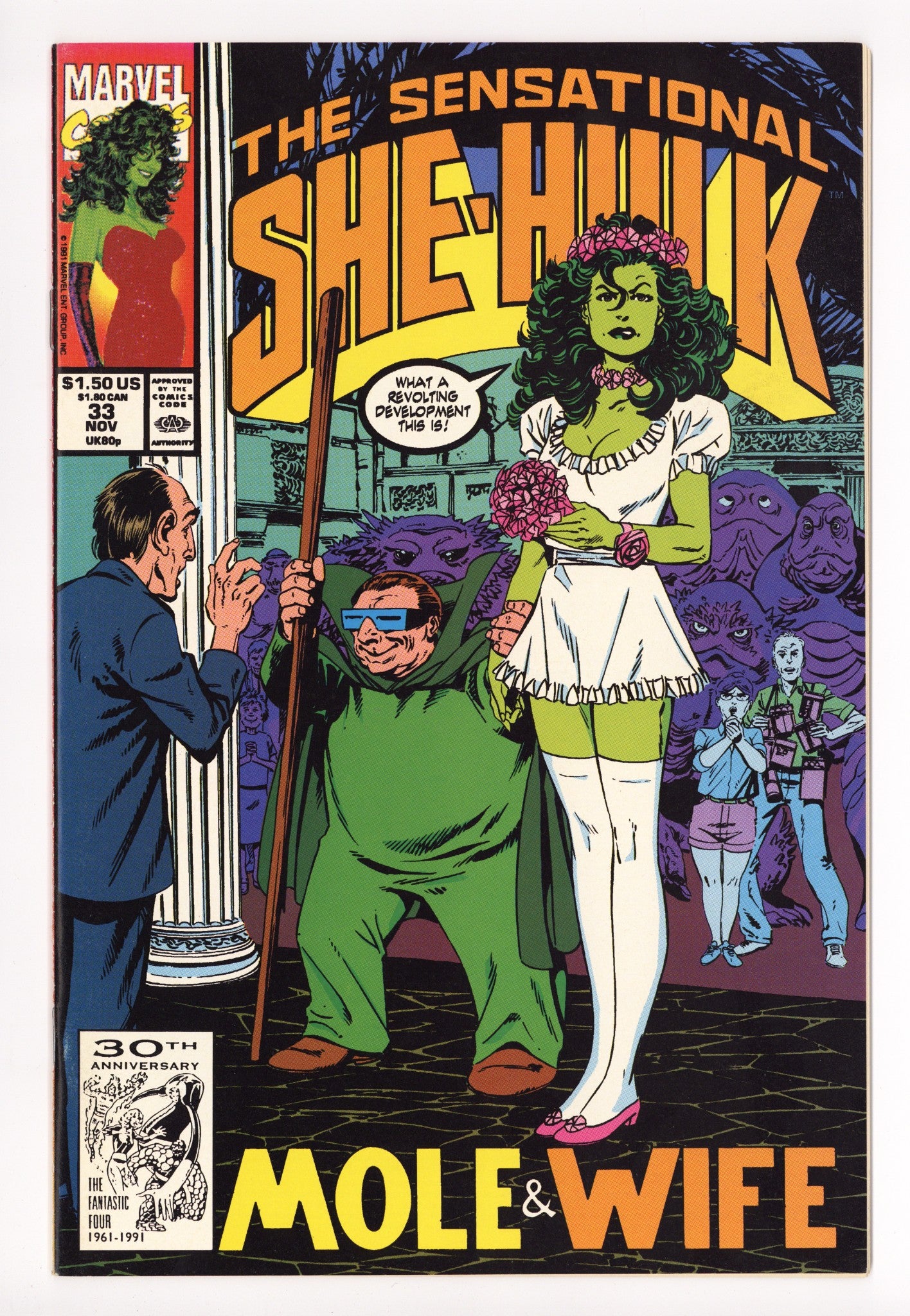 The Sensational She-Hulk 33 VF/NM (9.0) (1991) 