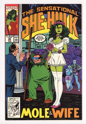 The Sensational She-Hulk 33 VF/NM (9.0) (1991) 