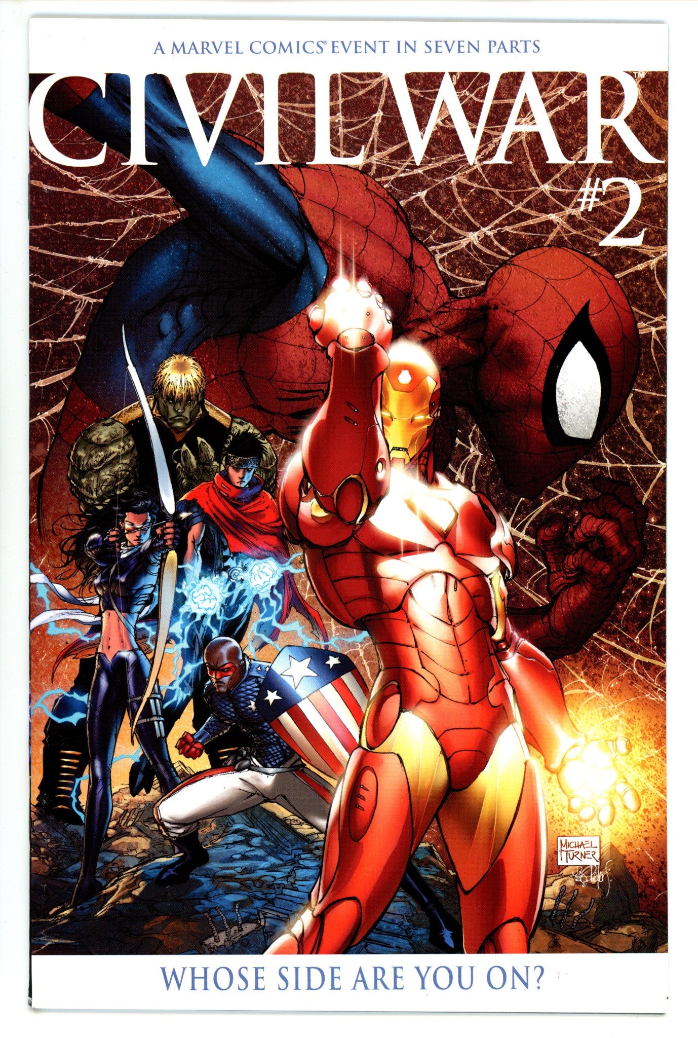Civil War Vol 1 2 Turner Incentive Variant VF (2006)