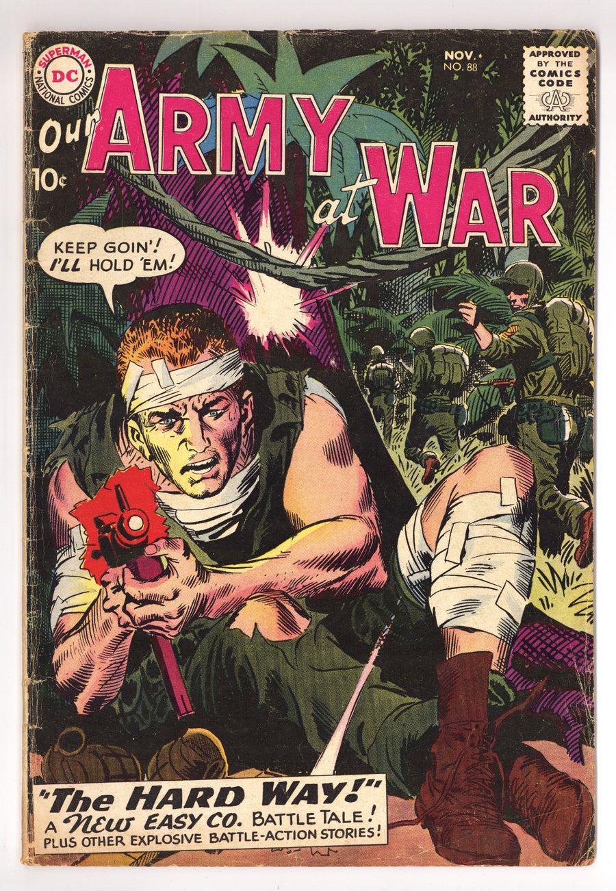 Our Army at War Vol 1 88 VG- (3.5) (1959) 