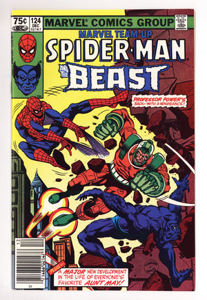 Marvel Team-Up Vol 1 124 VF/NM (9.0) (1982) Canadian Price Variant