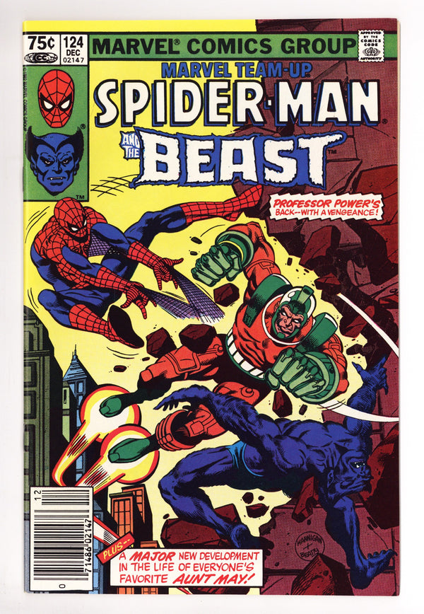 Marvel Team-Up Vol 1 124 VF/NM (9.0) (1982) Canadian Price Variant