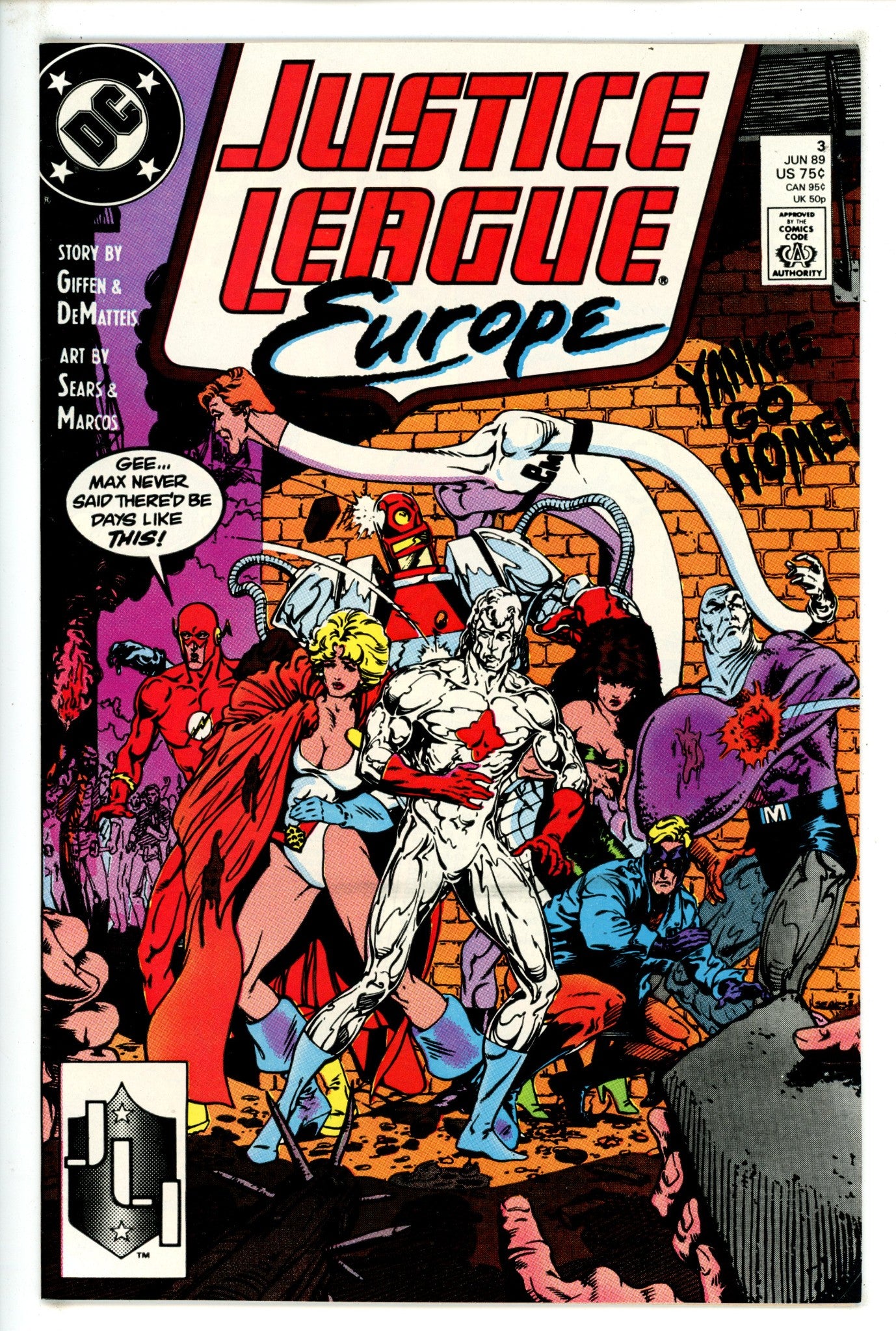 Justice League Europe 3 (1989)