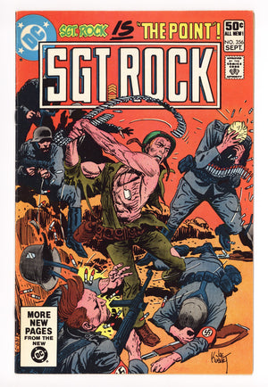 Sgt. Rock Vol 1 356  Low Grade   (1981)