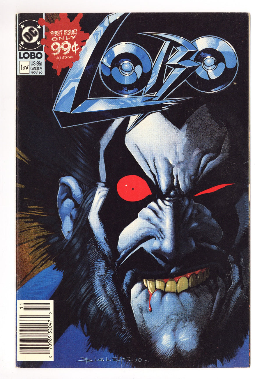 Lobo Vol 1 1 FN+ (6.5) (1990) Newsstand 