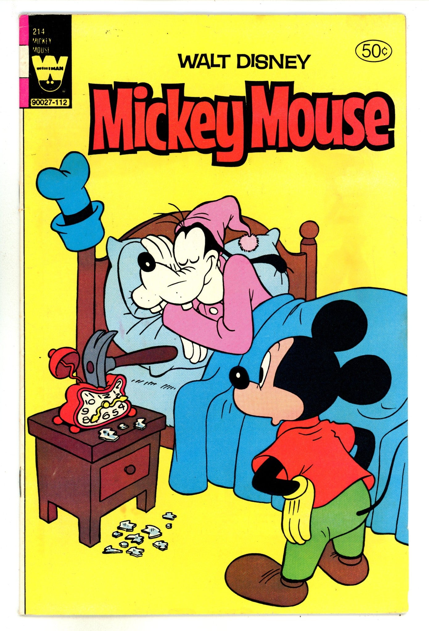 Mickey Mouse 214 Mid Grade (1981) Whitman Variant 