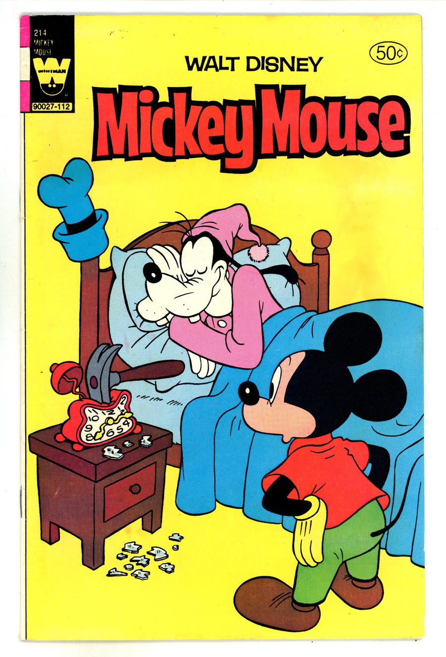 Mickey Mouse 214 Mid Grade (1981) Whitman Variant 